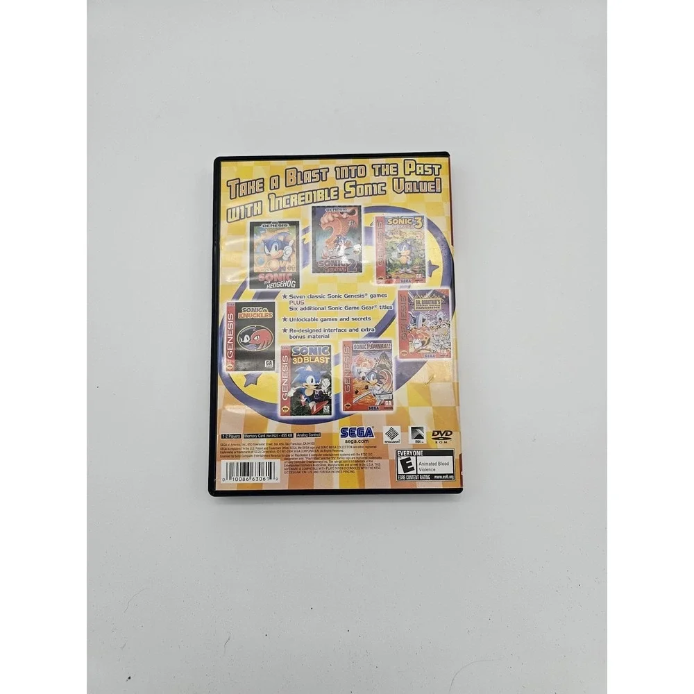 Sonic Mega Collection Plus PlayStation 2 PS2 CIB